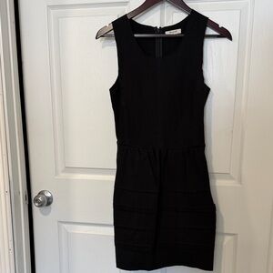 Madewell Black Sleeveless Dress with pockets